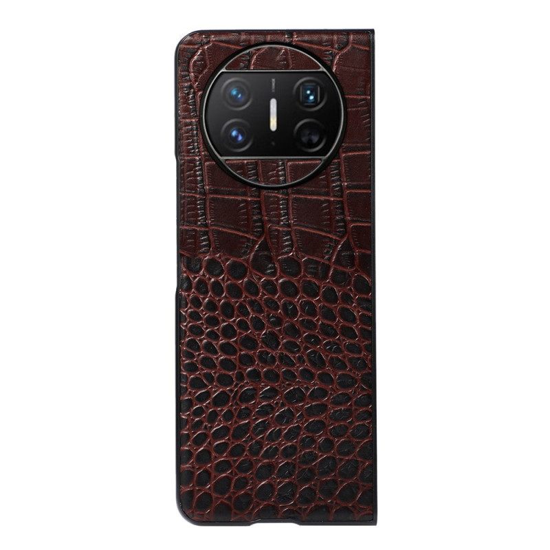 Κάλυμμα Huawei Mate X3 Γνήσιο Δέρμα Κροκόδειλου