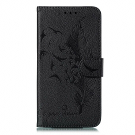 Θήκη Flip Xiaomi Redmi Note 8 Pro Faux Leather Live Your Dream