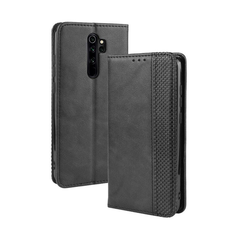 θηκη κινητου Xiaomi Redmi Note 8 Pro Θήκη Flip Στυλιζαρισμένο Vintage Δερμάτινο Εφέ