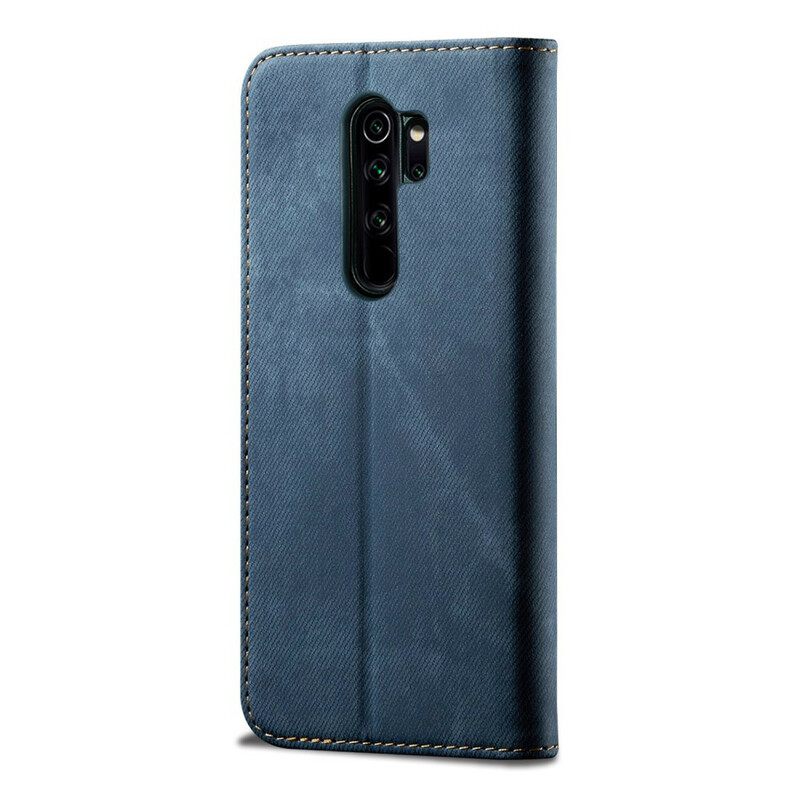 θηκη κινητου Xiaomi Redmi Note 8 Pro Θήκη Flip Τζιν Ύφασμα