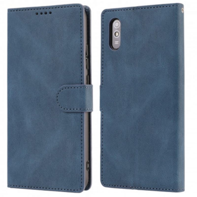 δερματινη θηκη Xiaomi Redmi 9A Δερμάτινη Ματ Επιφάνεια