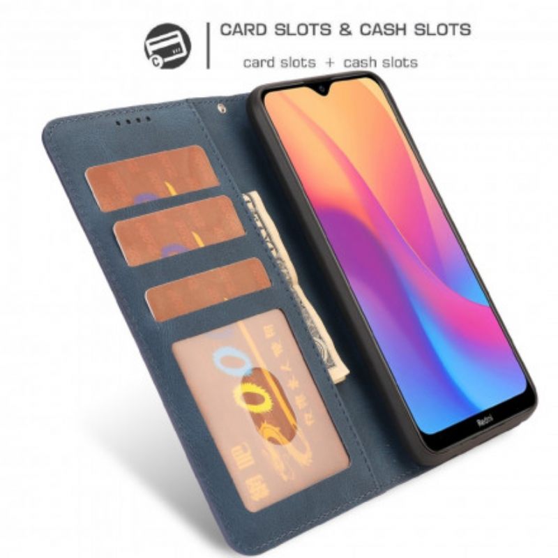 δερματινη θηκη Xiaomi Redmi 9A Δερμάτινη Ματ Επιφάνεια