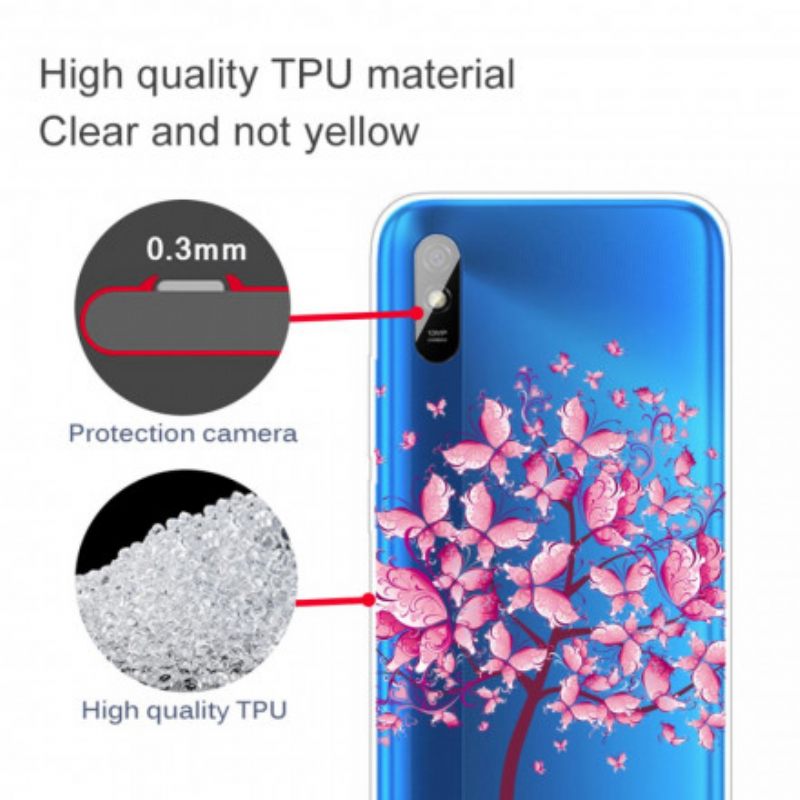 θηκη κινητου Xiaomi Redmi 9A Pink Tree Top
