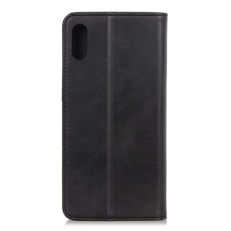 θηκη κινητου Xiaomi Redmi 9A Θήκη Flip Σχιστό Δέρμα