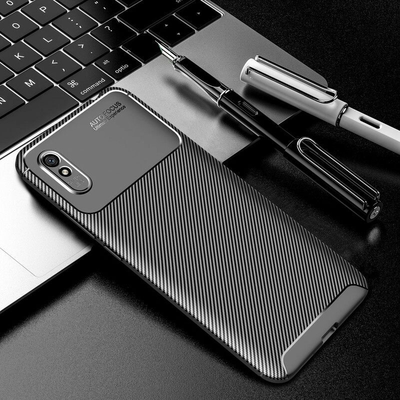 Θήκη Xiaomi Redmi 9A Εύκαμπτος Σωλήνας Από Ανθρακονήματα