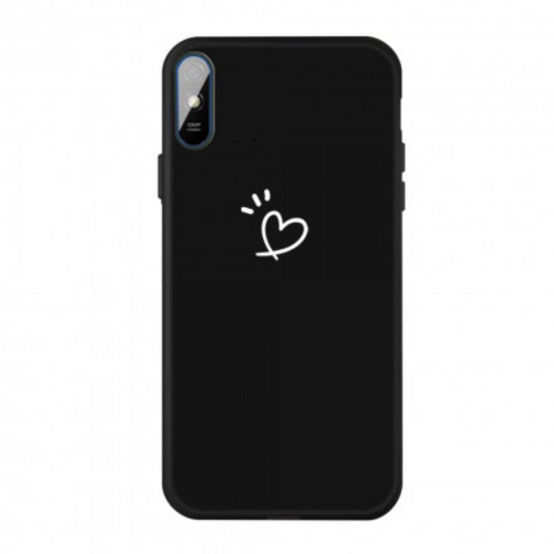 Θήκη Xiaomi Redmi 9A Καρδιά Που Χτυπά Από Σιλικόνη