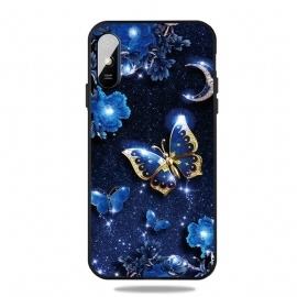 Θήκη Xiaomi Redmi 9A Χρυσή Πεταλούδα