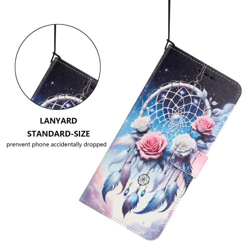 Δερματινη Θηκη Xiaomi 17 Pro Ονειροπαγίδα Και Τριαντάφυλλα Σιλικόνης