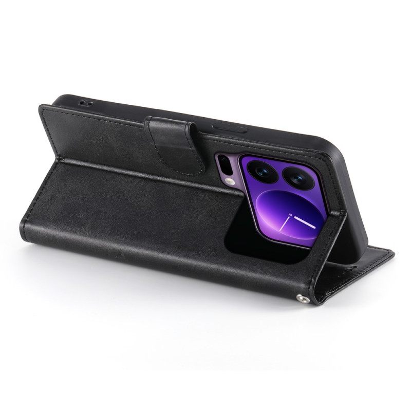 Δερματινη Θηκη Xiaomi 17 Pro Στυλ Δέρματος Σιλικόνης