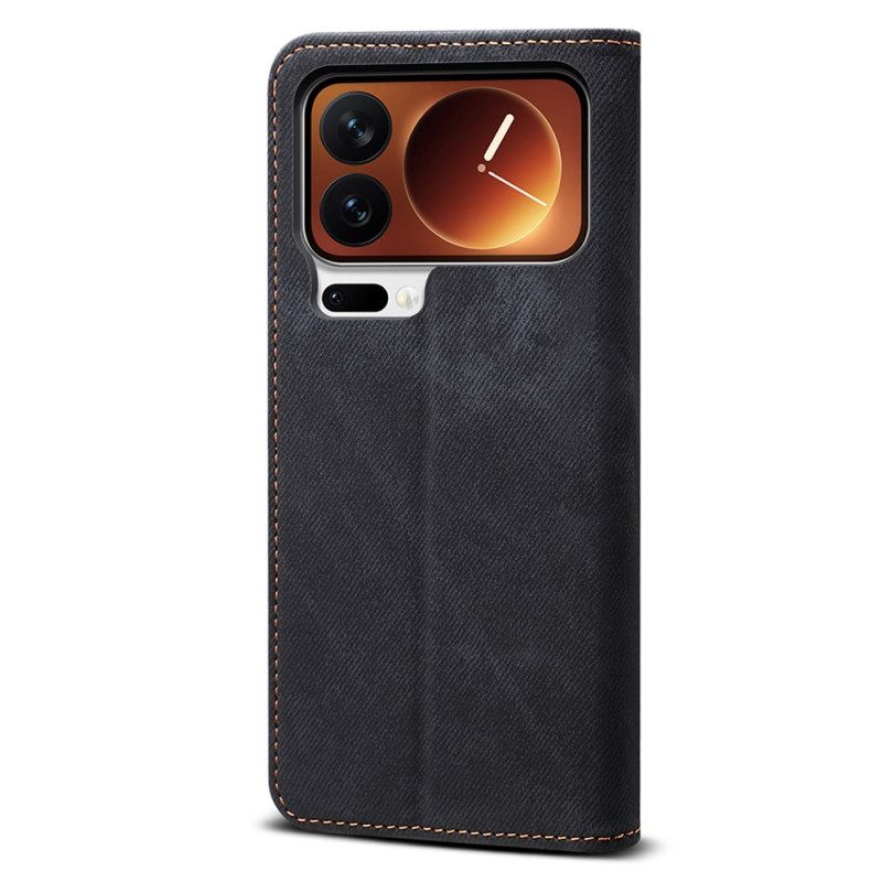 Δερματινη Θηκη Xiaomi 17 Pro Θήκες Κινητών Στυλ Τζιν