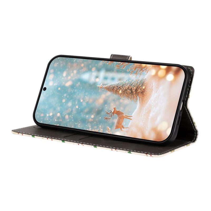 Δερματινη Θηκη Xiaomi 17 Pro Χριστούγεννα Σιλικόνης