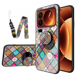 Κάλυμμα Xiaomi 17 Pro Βάση Και Κορδόνι Από Σκληρυμένο Γυαλί