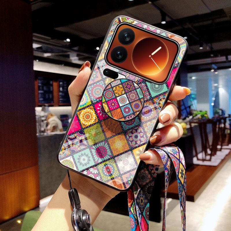 Κάλυμμα Xiaomi 17 Pro Βάση Και Κορδόνι Από Σκληρυμένο Γυαλί