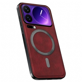 Κάλυμμα Xiaomi 17 Pro Εφέ Δέρματος Magsafe