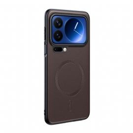 Κάλυμμα Xiaomi 17 Pro Μαγνητικό Κάλυμμα Από Τεχνητό Δέρμα Σιλικόνης