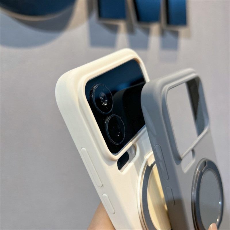 Κάλυμμα Xiaomi 17 Pro Μαγνητικό Με Περιστρεφόμενη Βάση Σιλικόνης