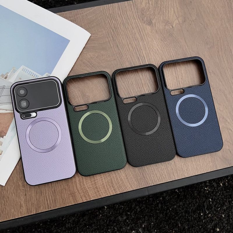 Κάλυμμα Xiaomi 17 Pro Μαγνητικό Με Υφή Λίτσι