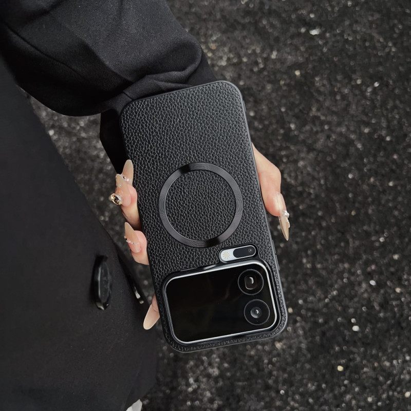 Κάλυμμα Xiaomi 17 Pro Μαγνητικό Με Υφή Λίτσι