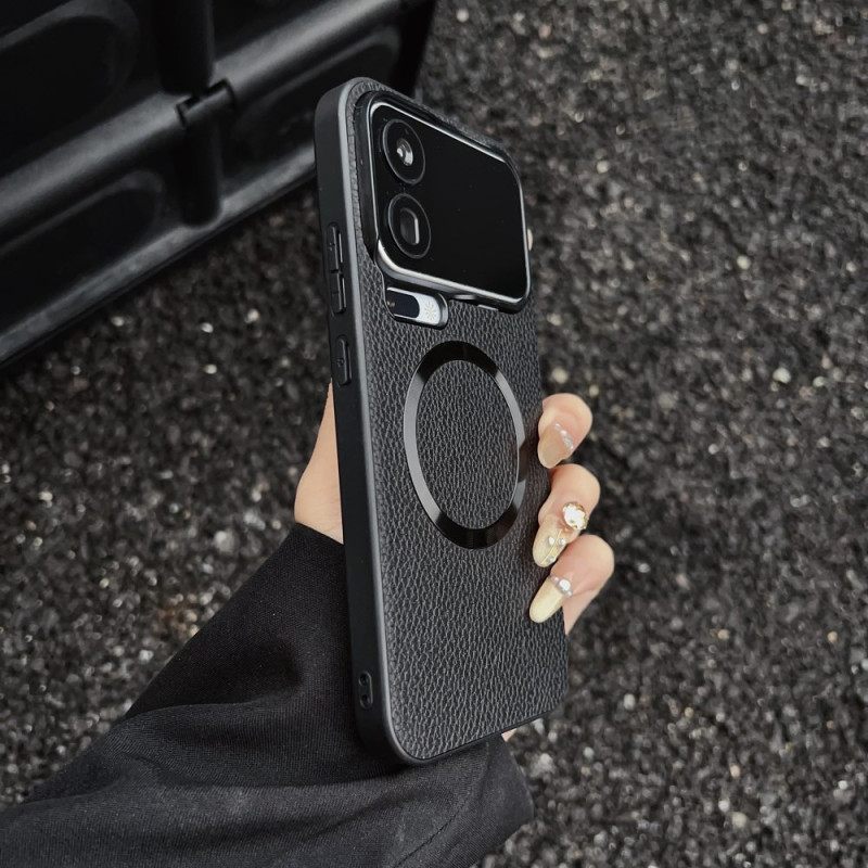 Κάλυμμα Xiaomi 17 Pro Μαγνητικό Με Υφή Λίτσι