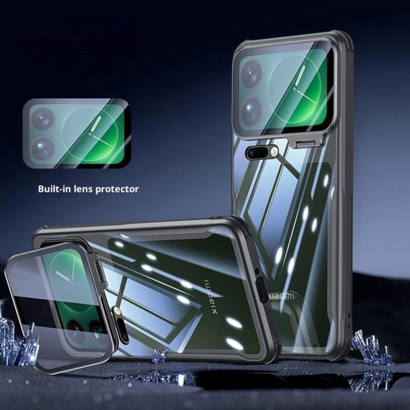 Κάλυμμα Xiaomi 17 Pro Θήκες Κινητών Διαφανής Ενσωματωμένη Βάση Και Προστασία Κάμερας