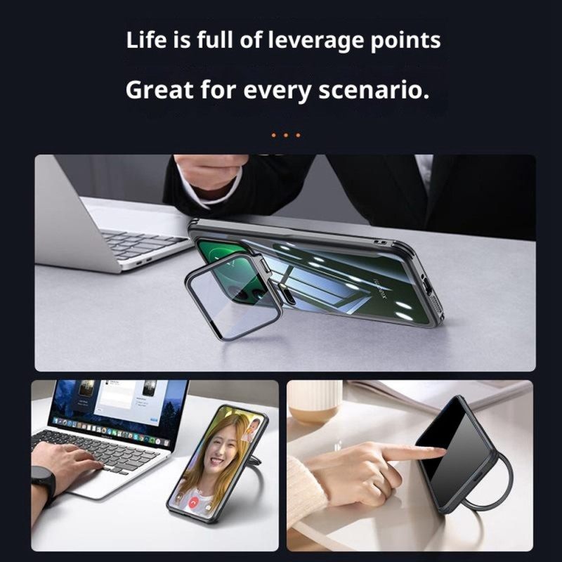 Κάλυμμα Xiaomi 17 Pro Θήκες Κινητών Διαφανής Ενσωματωμένη Βάση Και Προστασία Κάμερας