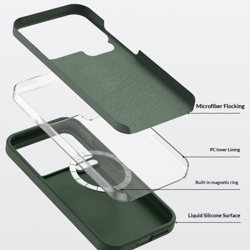 Κάλυμμα Xiaomi 17 Pro Θήκες Κινητών Μαγνητικό Υγρής Σιλικόνης