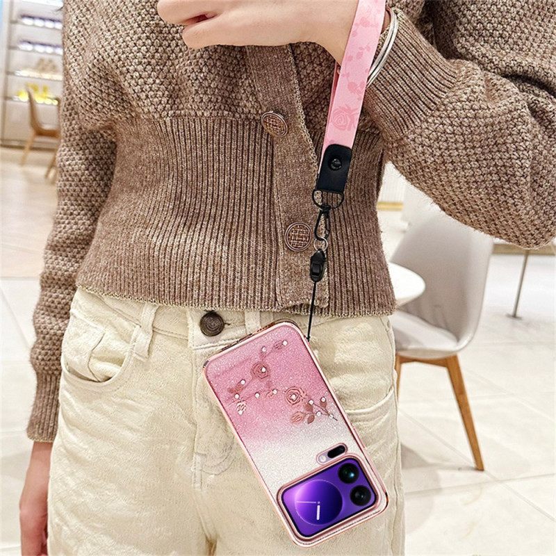 Κάλυμμα Xiaomi 17 Pro Θήκες Κινητών Στρας Με Λουριά