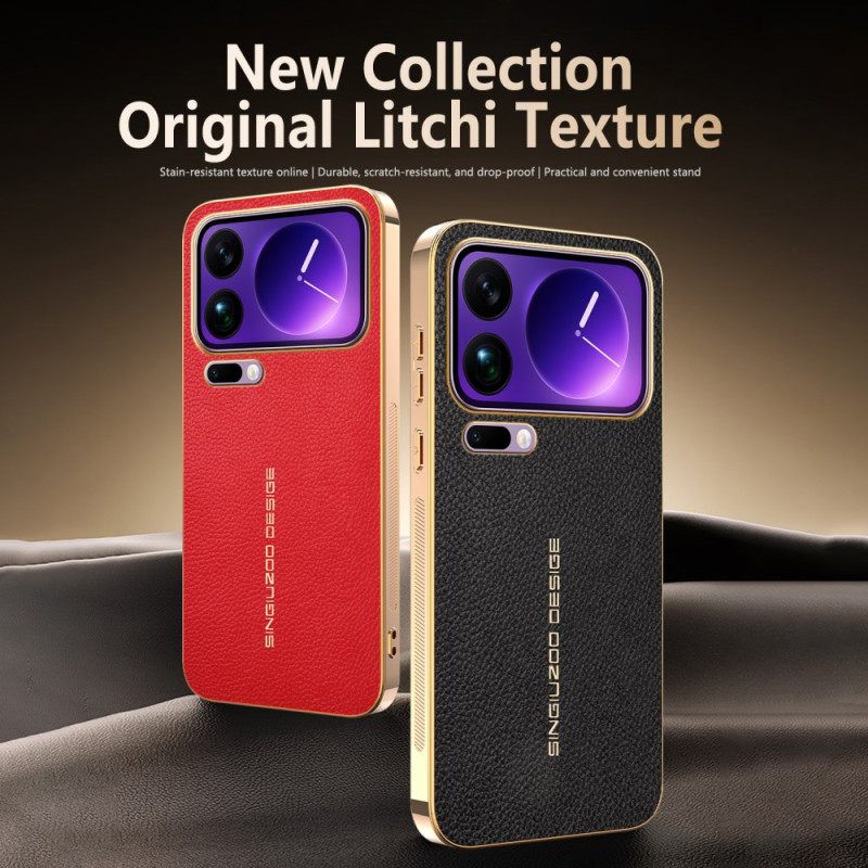 Κάλυμμα Xiaomi 17 Pro Θήκες Κινητών Υφή Λίτσι Ανθεκτική Στις Γρατσουνιές