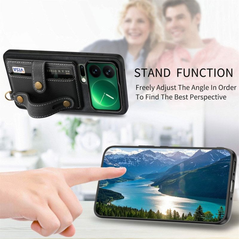 Κάλυμμα Xiaomi 17 Pro Θήκη Καρτών Και Βάση Στήριξης Σιλικόνης