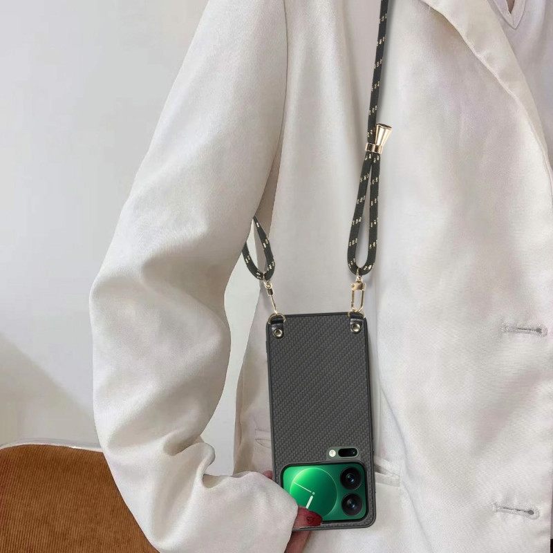 Κάλυμμα Xiaomi 17 Pro Υφή Από Ανθρακονήματα