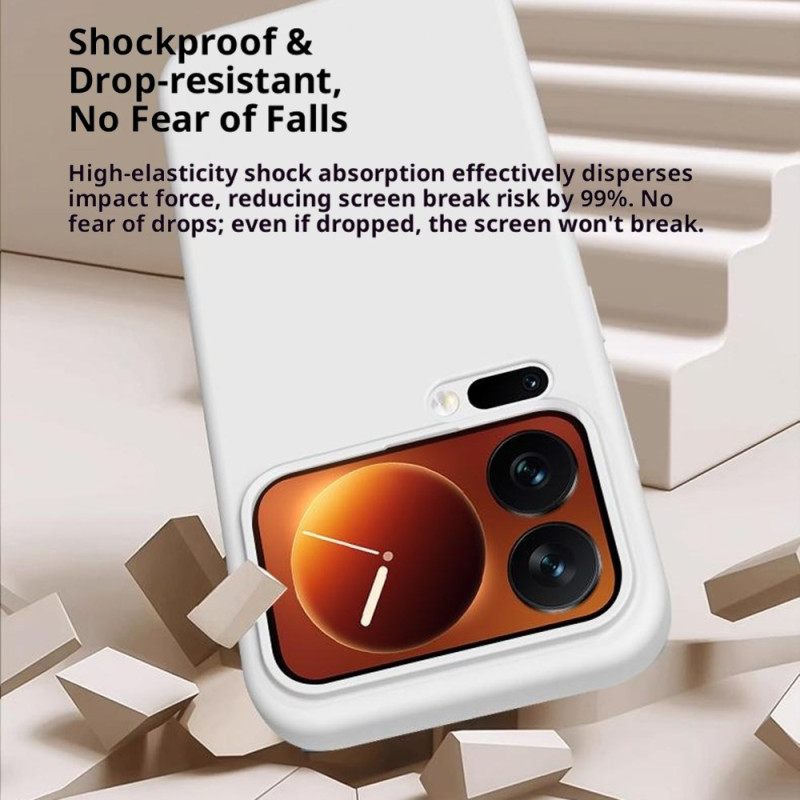 Κάλυμμα Xiaomi 17 Pro Υγρή Σιλικόνη Και Ενισχυμένη Προστασία