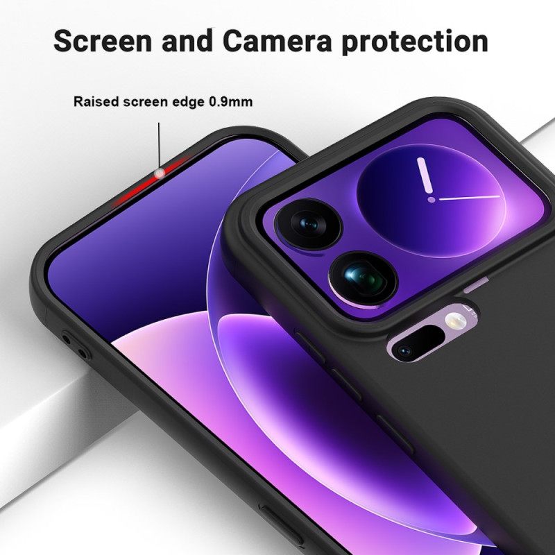 Κάλυμμα Xiaomi 17 Pro Υγρή Σιλικόνη Με Κορδόνι