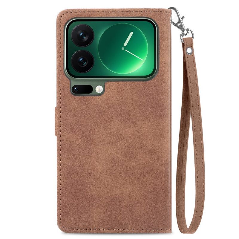 Θηκη Κινητου Xiaomi 17 Pro Πορτοφόλι Με Δαντέλα