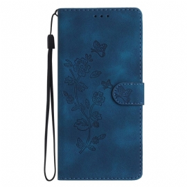 Θηκη Κινητου Xiaomi 17 Pro Θήκες Κινητών Λουλουδάτο Σχέδιο Με Εφέ Σουέτ