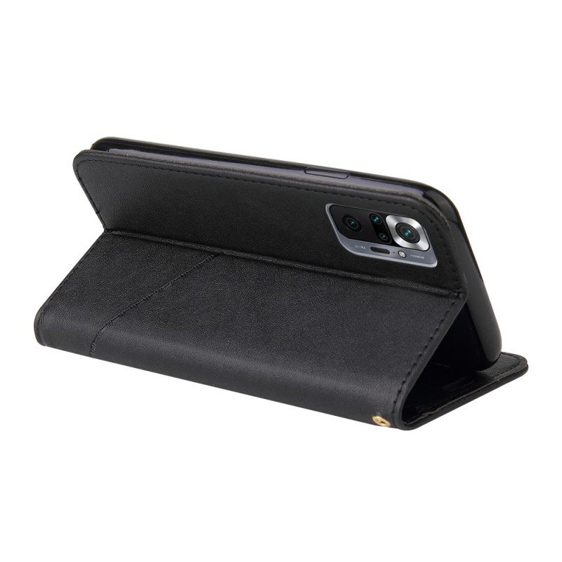 δερματινη θηκη Xiaomi Redmi Note 10 Pro Faux Leather Gq.utrobe