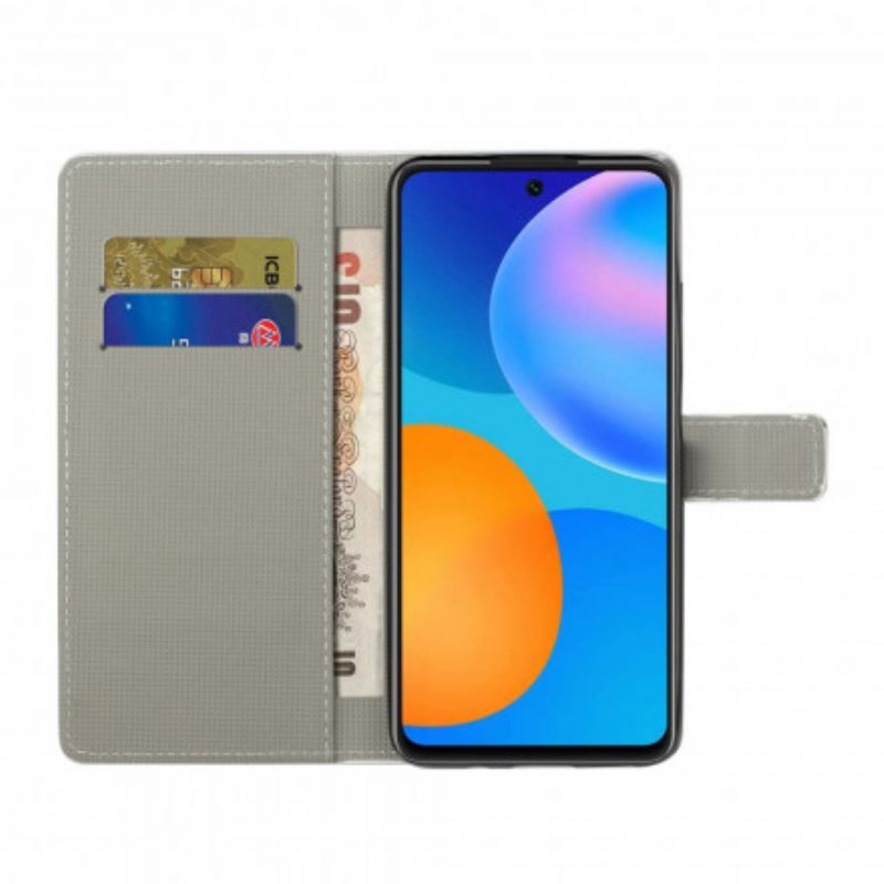 δερματινη θηκη Xiaomi Redmi Note 10 Pro Πολλαπλές Κουκουβάγιες