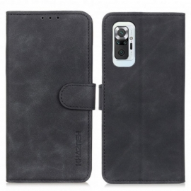 Κάλυμμα Xiaomi Redmi Note 10 Pro Khazneh Vintage Δερμάτινο Εφέ