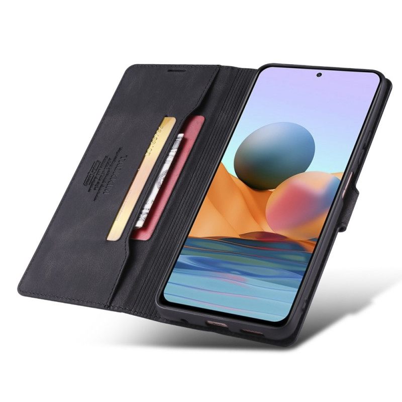 Κάλυμμα Xiaomi Redmi Note 10 Pro Taokkim Δερμάτινο Στυλ