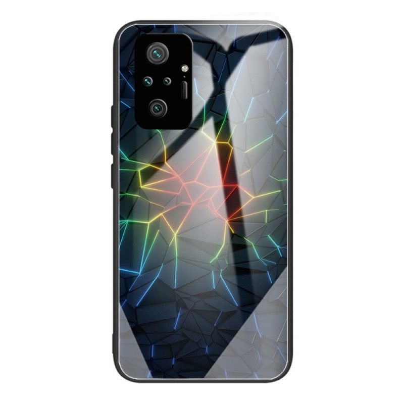 θηκη κινητου Xiaomi Redmi Note 10 Pro Γυαλί Σκληρυμένο Με Γεωμετρία