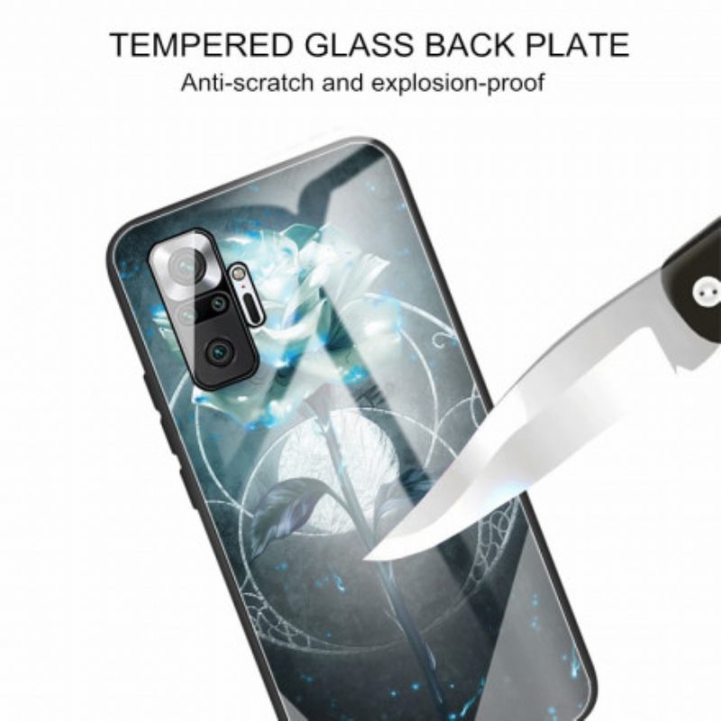 θηκη κινητου Xiaomi Redmi Note 10 Pro Ροζ Πράσινο Tempered Glass