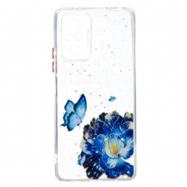 Θήκη Xiaomi Redmi Note 10 Pro Floral Butterfly Hybrid