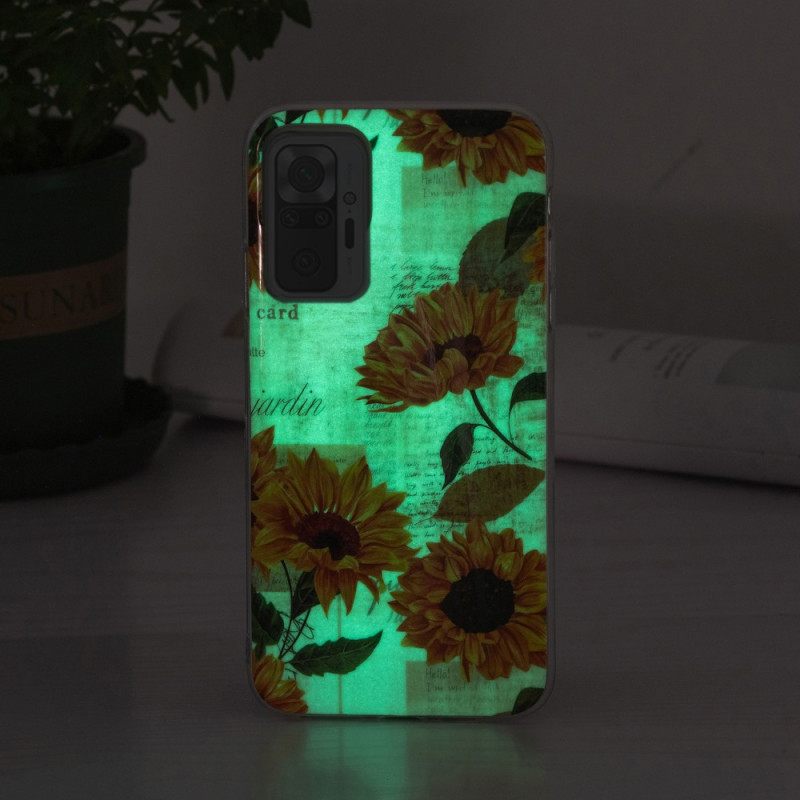 Θήκη Xiaomi Redmi Note 10 Pro Φθορίζουσα Σειρά Λουλουδιών