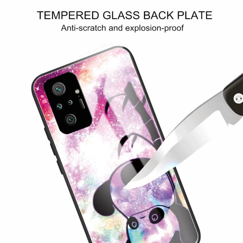 Θήκη Xiaomi Redmi Note 10 Pro Tempered Glass Panda And Bamboo