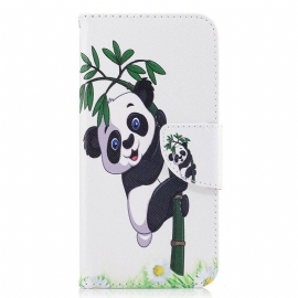 δερματινη θηκη Samsung Galaxy J5 2017 Panda On Bamboo