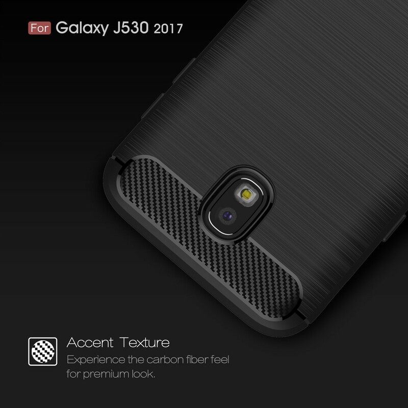 Θήκη Samsung Galaxy J5 2017 Βουρτσισμένη Ίνα Άνθρακα