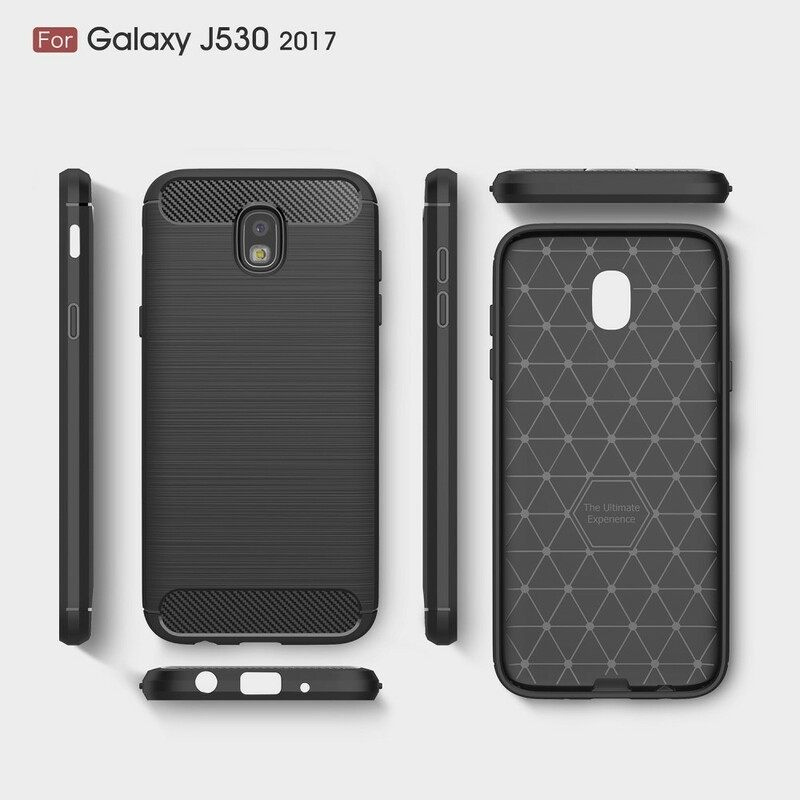 Θήκη Samsung Galaxy J5 2017 Βουρτσισμένη Ίνα Άνθρακα
