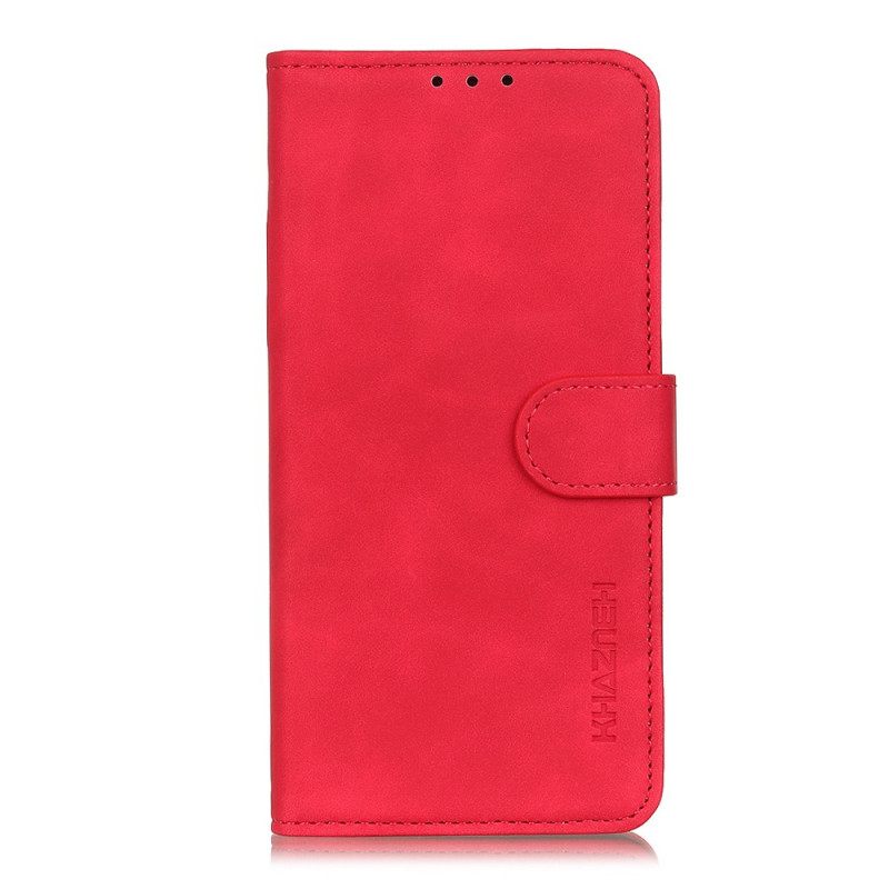 Κάλυμμα OnePlus 10 Pro 5G Ματ Vintage Δερμάτινο Εφέ Khazneh