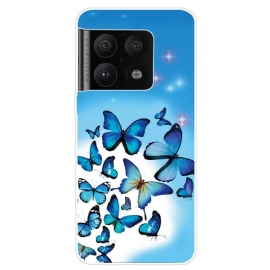 Θήκη OnePlus 10 Pro 5G Flight Of Blue Butterflies