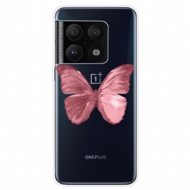Θήκη OnePlus 10 Pro 5G Ροζ Λάστιχο Πεταλούδας