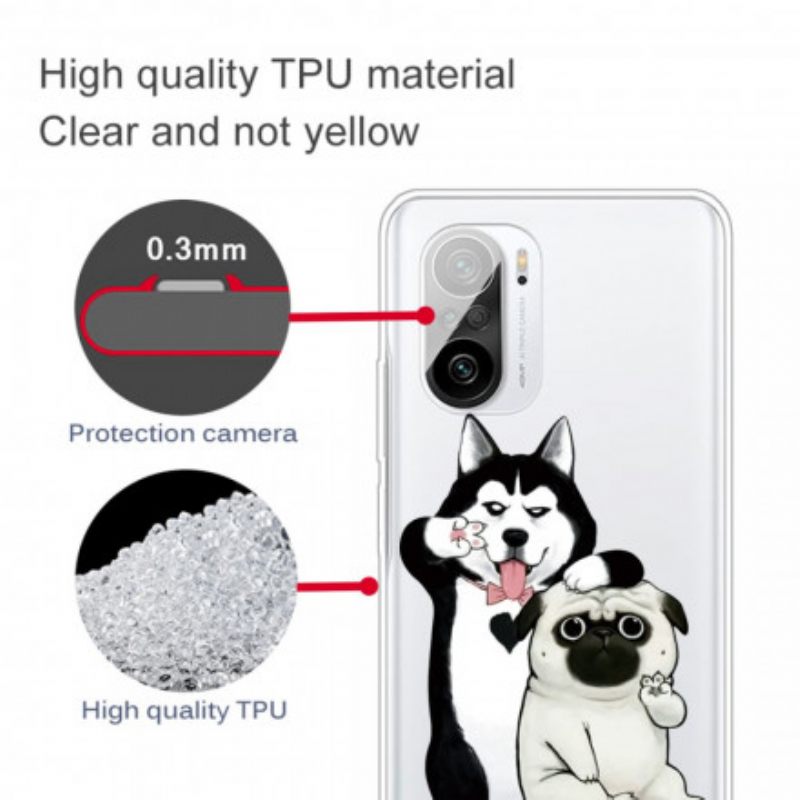 θηκη κινητου Xiaomi Mi 11i 5G / Poco F3 Αστεία Σκυλιά